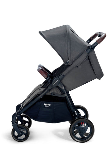 Valco Baby Snap Duo Trend Double Stroller, Charcoal