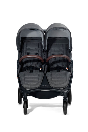 Valco Baby Snap Duo Trend Double Stroller, Charcoal