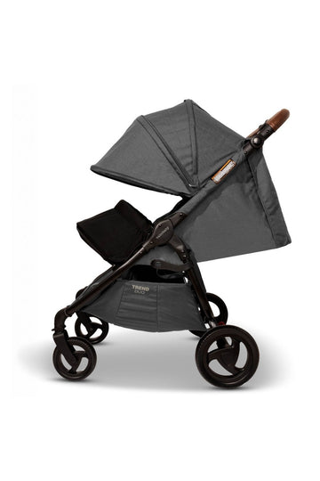 Valco Baby Snap Duo Trend Double Stroller, Charcoal