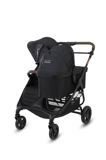 bassinet double stroller Valco Baby Trend Duo Bassinet Basil